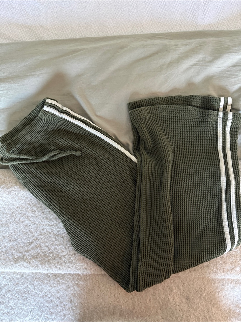 Donni waffle track sweatpant